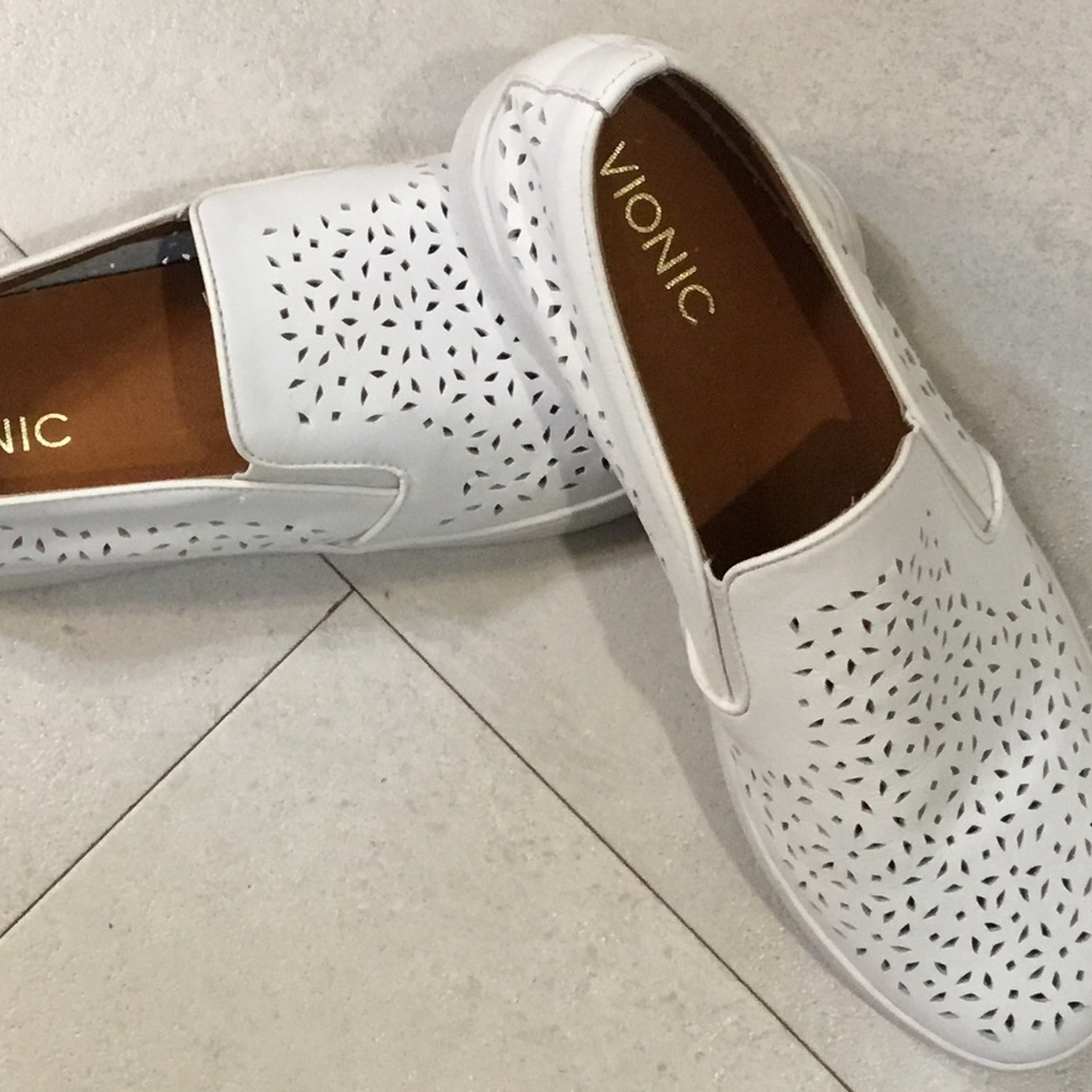 Vionic Women's Splendid Midi Perf Slip-on - Ladies Sneakers with Concealed Ortho